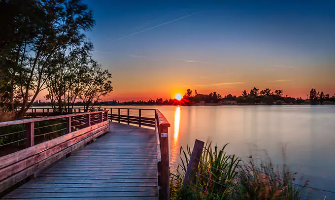 coucher de soleil tournefeuille