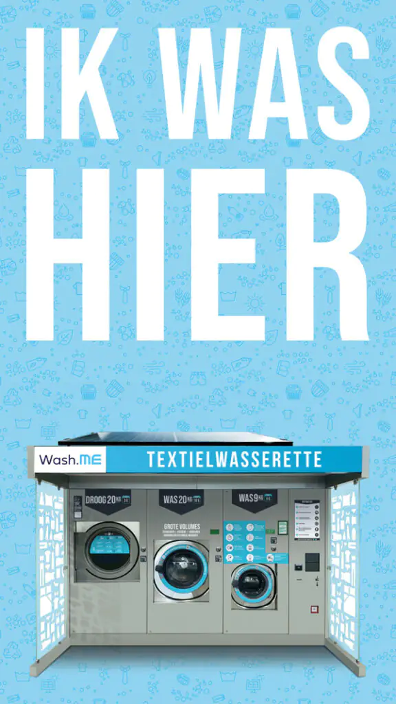 Ik was hier bij de Wash-ME wasserette